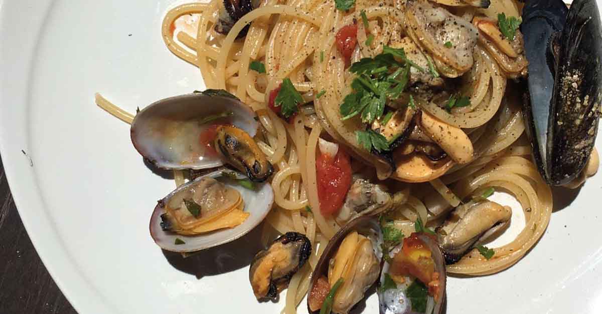 spaghetti cozze