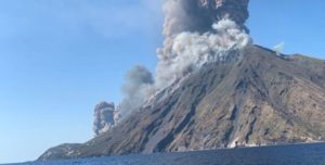 Situazione Stromboli dopo l'eruzione