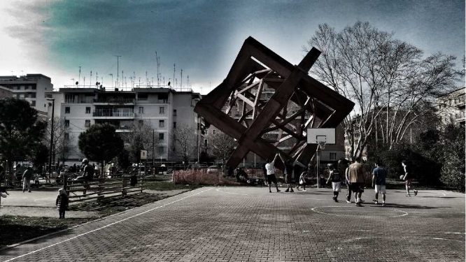 Un Campo Da Basket Nella Zona Falcata Il 3 Settembre L Inaugurazione Del Regalo Alla Citta Di Renato Accorinti