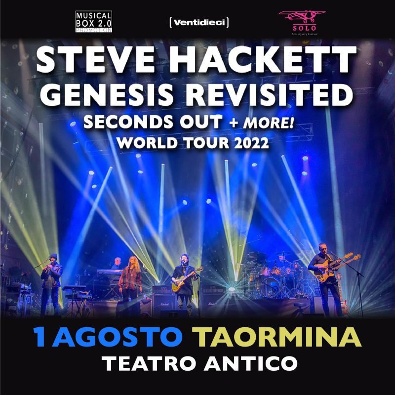 Taormina, quest&#39;estate il concerto di Steve Hackett al Teatro Antico