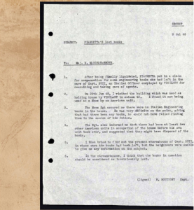 La corrispondenza ritrovata al National Archives di Londra sui libri persi da Maria Ciofalo 
