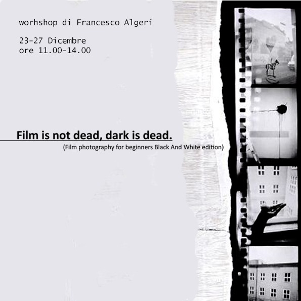 Francesco Algeri Film is not dead dark is dead