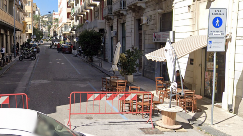 via camiciotti isola pedonale